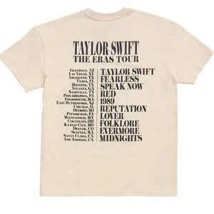 Taylor Swift Eras Tour Tshirt - Concert Merch Medium NWOT